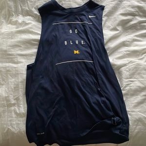 Nike tank top michigan